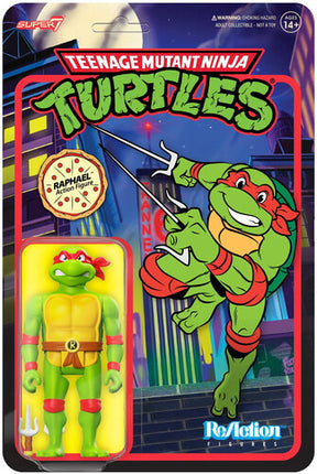 Raphael Teenage Mutant Ninja Turtles ReAction Action Figure 10 cm
