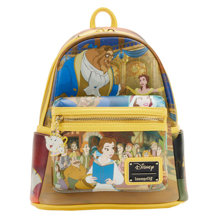 Beauty and the Beast "Princess Scene" - Mini Backpack LoungeFly Zainetto Disney