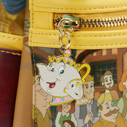 Beauty and the Beast "Princess Scene" - Mini Backpack LoungeFly Zainetto Disney