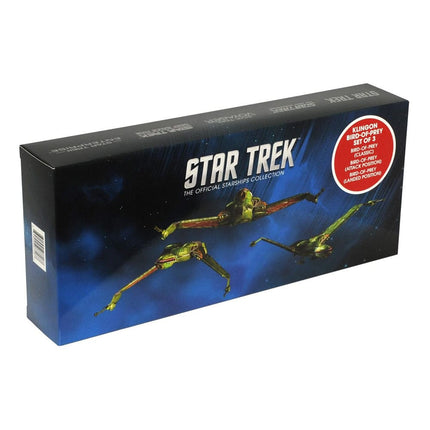 Klingon Bird of Prey Star Trek NG Model 3-Pack