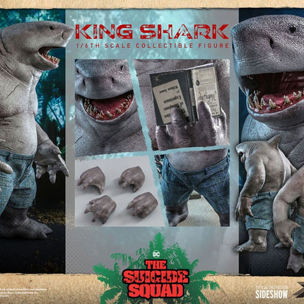 King Shark Suicide Squad Movie Masterpiece Action Figure 1/6 35 cm