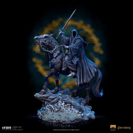 Nazgul on Horse Lord Of The Rings Deluxe Art Scale Statue 1/10 42 cm