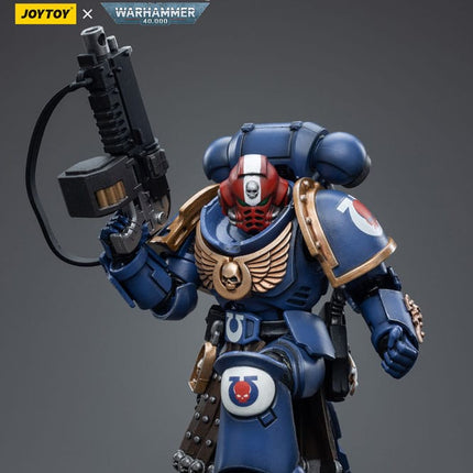 Warhammer 40k Action Figure 1/18 Ultramarines Intercessor Veteran Sergeant Brother Aeontas 12 cm