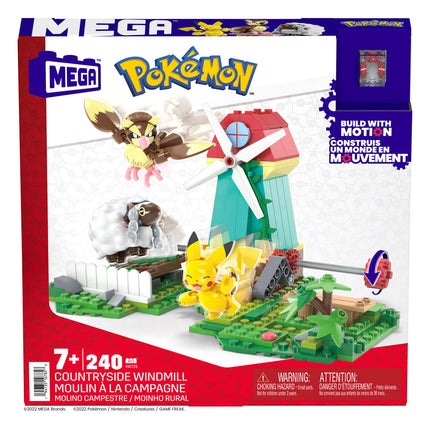 Countryside Windmill Pokémon Mega Construx Construction Set 15 cm