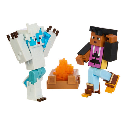 Mount Enderwood Yeti Scare Minecraft Creator Series Action Figure Expansion Pack 8 cm