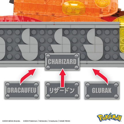Charizard  Pokémon Mega Construx Construction Set Motion 30 cm