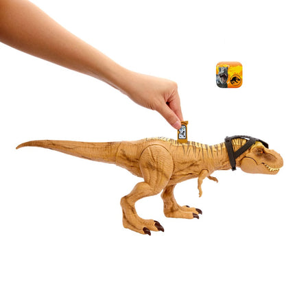 Tyrannosaurus Rex Jurassic World Dino Trackers Action Figure Hunt 'n Chomp