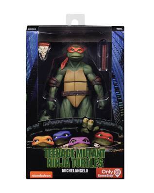 Michelangelo TMNT 1990 Teenage Mutant Ninja Turtles Action Figure 18 cm