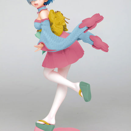 Rem Sakura Ver. Renewal Edition Re:Zero Precious PVC Statue 23 cm