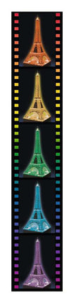 La Torre Eiffel 3D Puzzle Night Edition con Ravensburger Lights