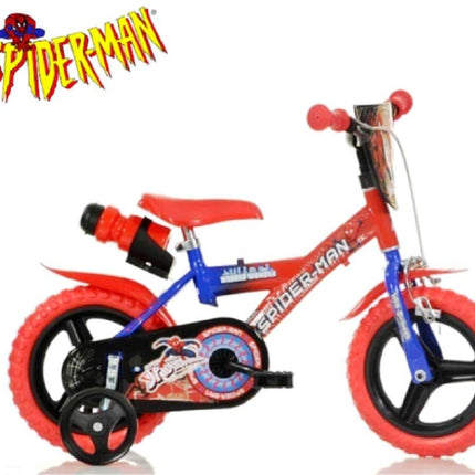 Spider - Man dinosaurio bicicleta