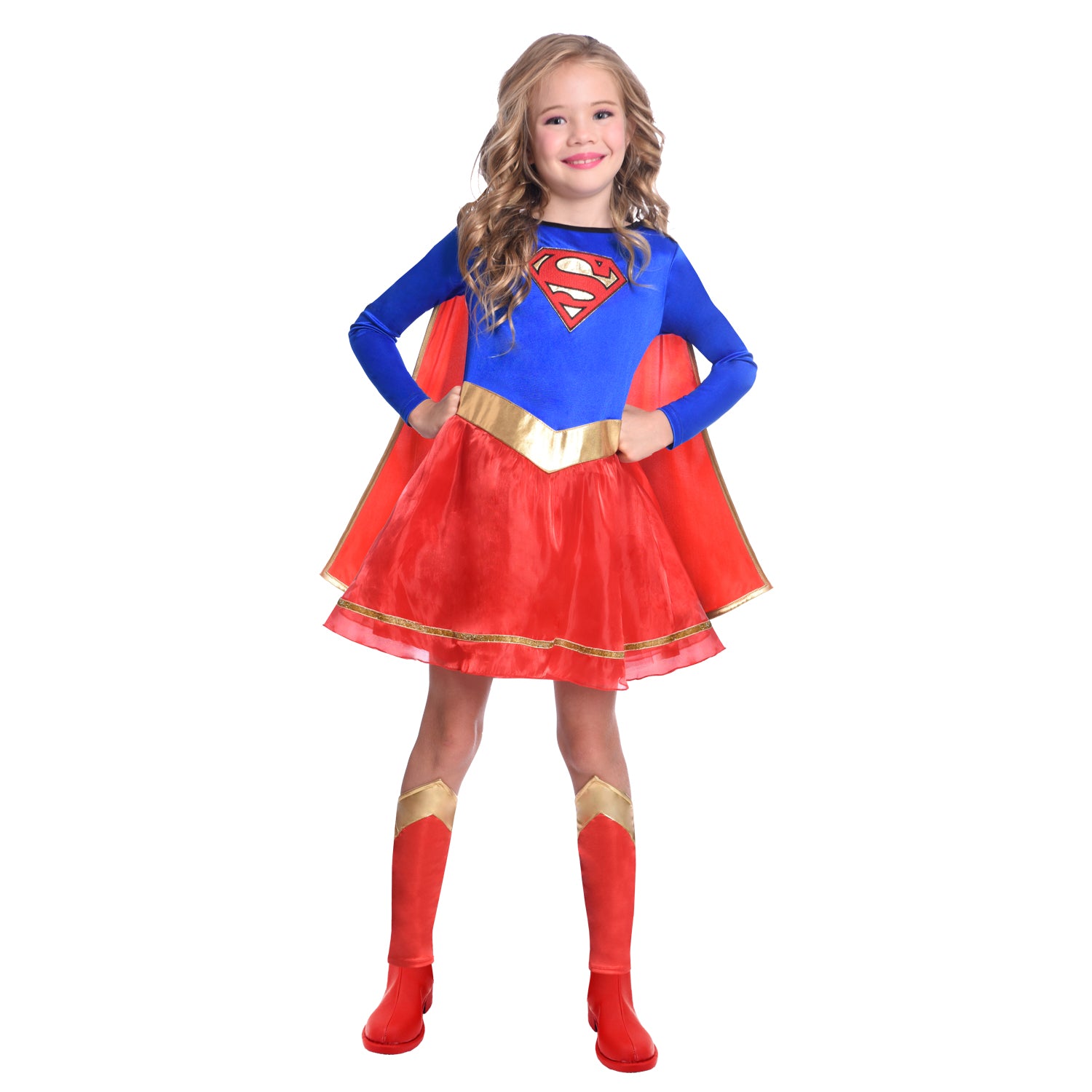 Supergirl Costume Carnevale Bambina Roleplay Fancy Dress – poptoys.it