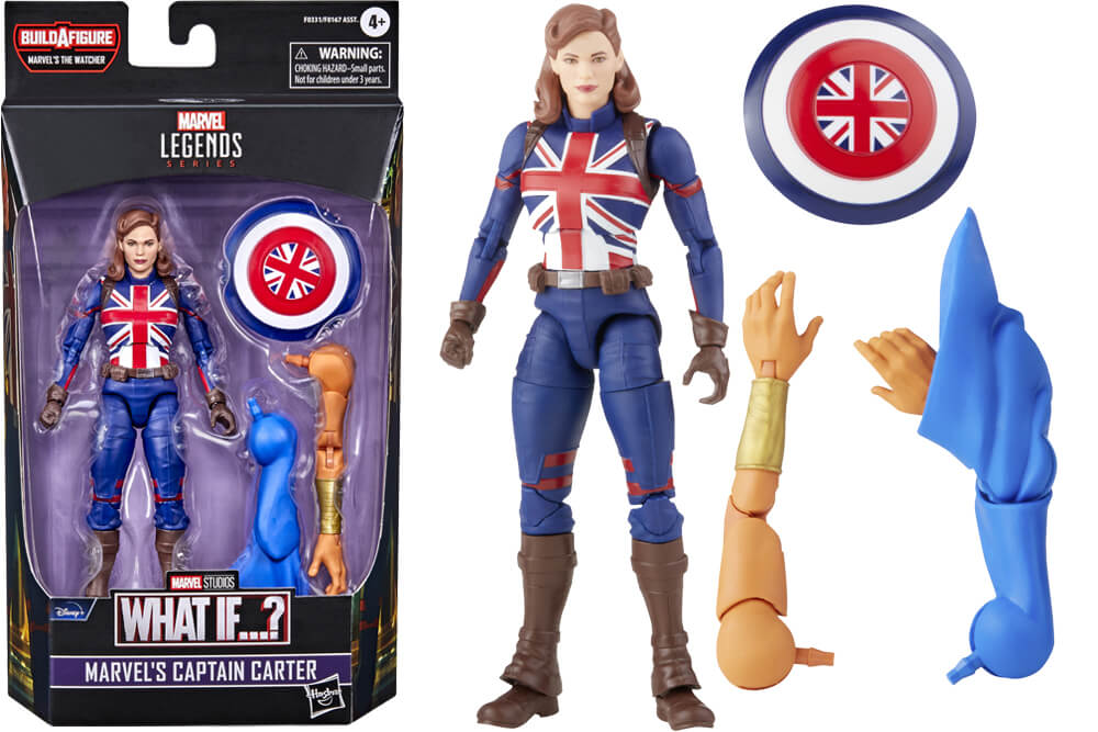 Captain America figurine Marvel Legends Retro Collection Series Hasbro 10  cm - Kingdom Figurine