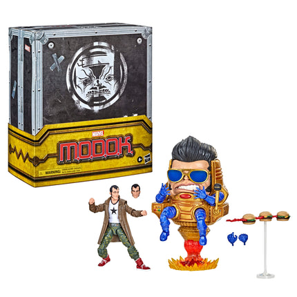 Elvis Modok World Domination Tour Marvel Legends Hasbro Pulse M.O.D.O.K and  The Captain Figures Limited