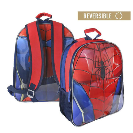 Dwustronny plecak szkolny Spiderman 2 w 1