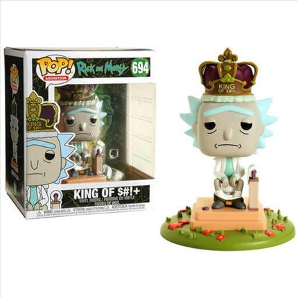 Rick & Morty Electronic POP! Movies Vinyl Figure with Sound Rick on Toilet 9 cm - 694