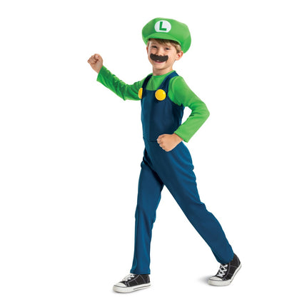 Luigi Super Mario Kostium Karnawał Roleplay Fancy Dress