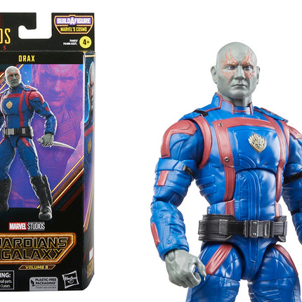 Drax Guardians of The Galaxy Vol 3 Action Figure Marvel Legends BAF Cosmo 15 cm