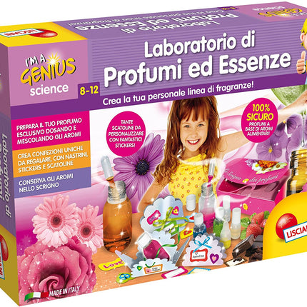 Laboratorium voor Parfums en Essenties Wetenschappelijk Spel ITALIAANSE TAAL