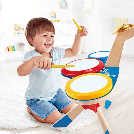 Muzyczny Drewniany Zestaw Perkusyjny dla Dzieci