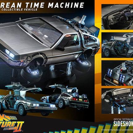 DeLorean Time Machine - Back to the Future II Movie Masterpiece Vehicle 72cm 1/6