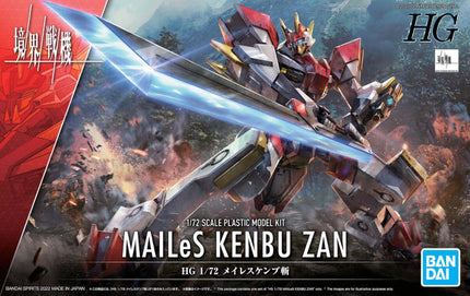 Mailes Kenbu Zan Gundam Model Kit Bandai HG 1/72