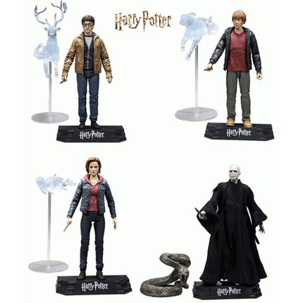 Harry Potter Los regalos de la muerte 2 figuras de acción Mcfarlane Juguetes 18cm
