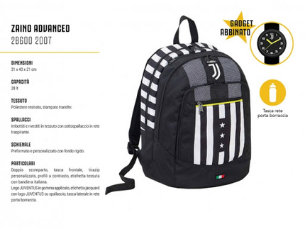 FC Juventus School Backpack with gadget Seven 2020/2021