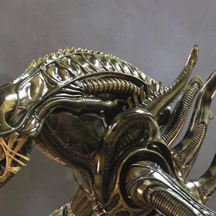 Alien Statua Warrior  Xenomorfo Guerriero Scala 1:1 Misura Dimensioni Reali Vetroresina (3948331991137)