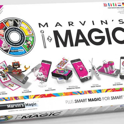 Marvin's Magic Trick Box Cyfrowa magiczna gra ze smartfonem Marvin Berglas