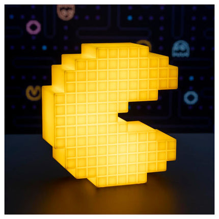 Pac-Man Pixellamp met geluiden