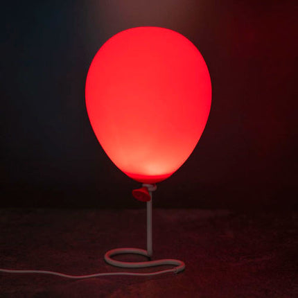 Lampa biurkowa IT Pennywise IT w kolorze czerwonym z balonem