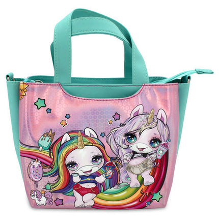 Poopsie Girl's Handbag met Unicorn handvatten en schoudertas
