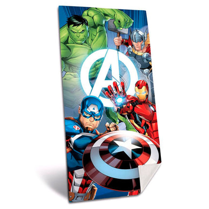 Avengers Marvel beach Handdoek 70 x 140 cm microfiber