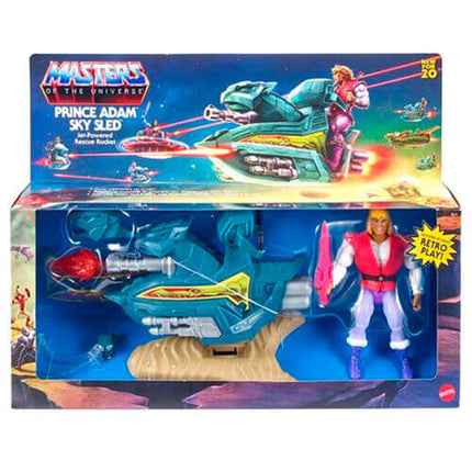 Prince Adam with Sky Sled Masters of the Universe Origins Action Figure 2020  14 cm