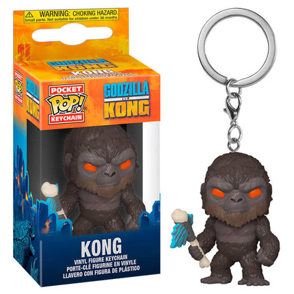 Godzilla kontra Kong Pocket POP! Breloki winylowe 4 cm King Kong z brelokiem Axe