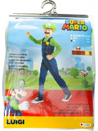 Luigi Super Mario Kostium Karnawał Roleplay Fancy Dress