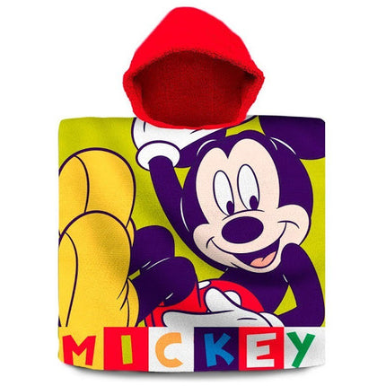 Mickey mouse Poncho Mar Bebé de 60 x 120 cm