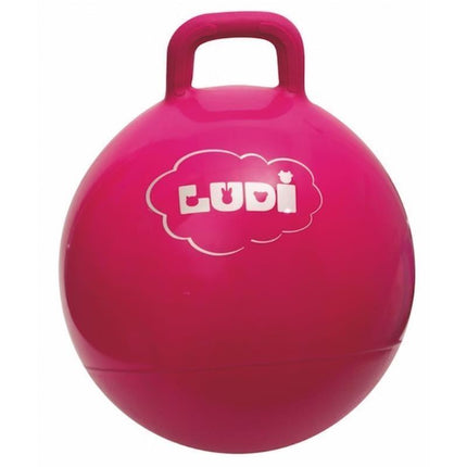 Pallone Salto 45cm Rosa Bambini Bounce Ball (3948316491873)