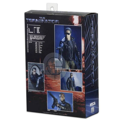 Figurka Terminator Ultimate Police Station Assault T-800 (kurtka motocyklowa) 18cm NECA 51912