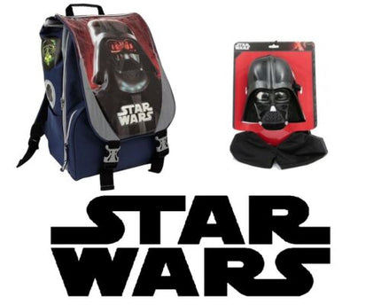 Star Wars Rogue One Extensible School Backpack with Mask