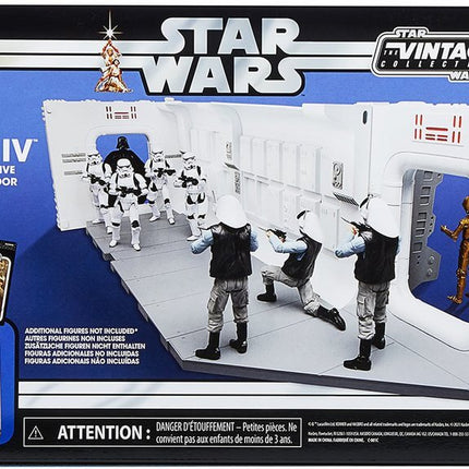 Tantive IV Hallway with Rebel Fleet Trooper Kennera 10 cm Star Wars Episode V Vintage Collection