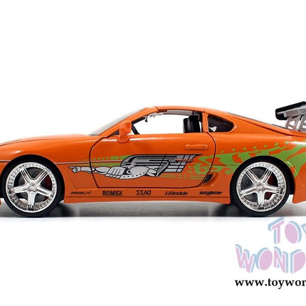 Toyota Supra 1995 Modellino in Diecast Scala 1/24 Fast And Furious (3948338151521)