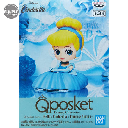 Cinderella Disney Q Posket Petit Mini Figure Cinderella 4 cm
