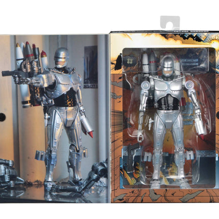 RoboCop vs. The Terminator Action Figure Ultimate Future RoboCop 18 cm NECA (3948436717665)