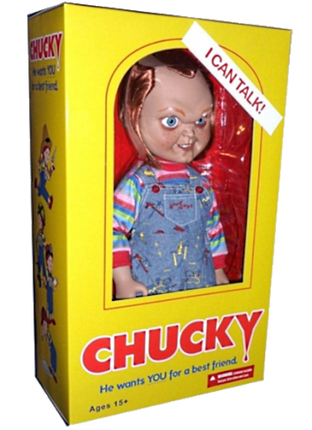 Chucky La Bambola Assassina Child´s Play 38 cm Parlante INGLESE Mezco
