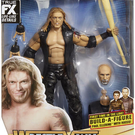 EDGE - Figurka 15 cm WWE Wrestlemania 37 Elite Collection Mattel - Zbuduj figurkę Paul Ellering z Rocco