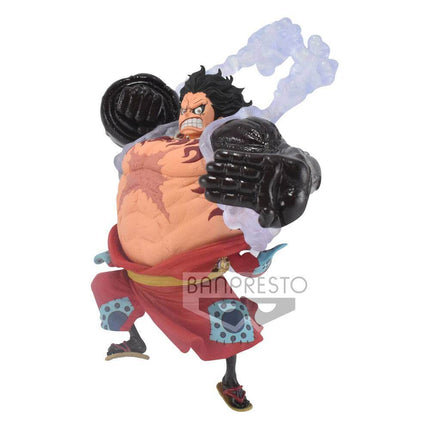 Monkey D. Luffy Gear 4 Wanokuni One Piece King Of Artist PVC Statue  13 cm