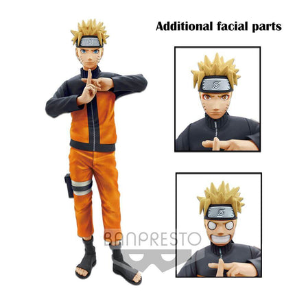 Naruto Shippuden Grandista nero Figure Uzumaki Naruto 23 cm
