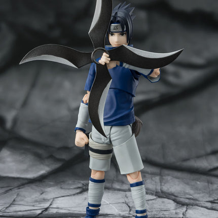 Sasuke Uchiha-Ninja Prodigy z linii krwi klanu Uchiha Naruto SH Figuarts figurka 13 cm